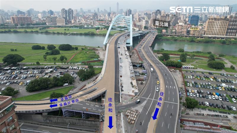 永和人久等了！中正橋「台北→永和」完工