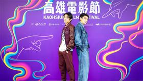 初孟軒（左）和宋柏緯出席《環南時候》高雄影展活動。（圖／高雄電影節提供）