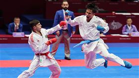 台灣空手道好手石政中。（圖／中華奧會提供）