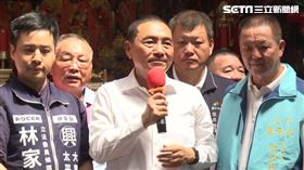 ▲侯友宜參拜聖和宮