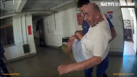 新北市，土城，公主抱，阿公，輪椅