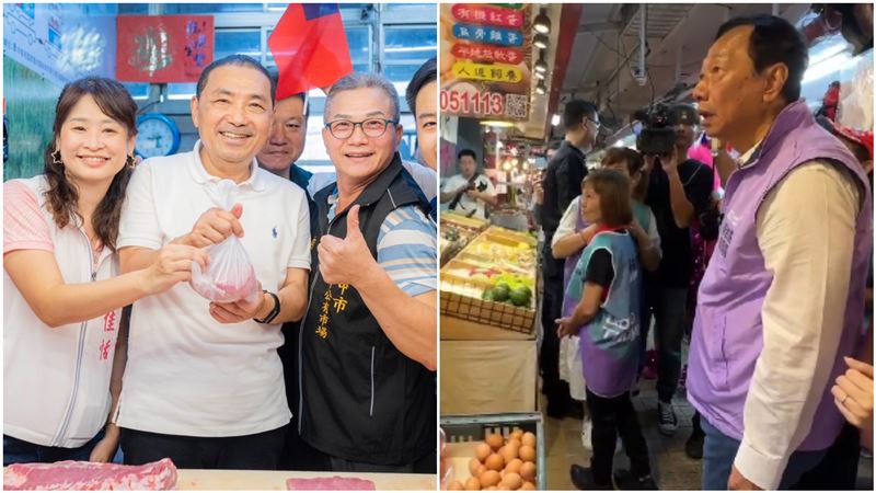 侯熟練幫賣肉　郭關心蛋…老闆：一直都有