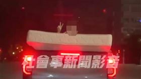 搞怪,下車,床墊,