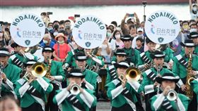 ▲「翡翠騎士」前進大港表演（圖／高雄市府提供）