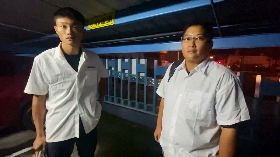 車卡平交道  蘇澳海事學生翻牆救援