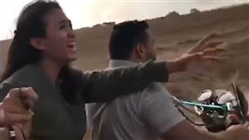 加薩,中國,以色列,哈瑪斯,女大生,強押,俘虜,男友,中以混血（圖／翻攝自社群平台X）