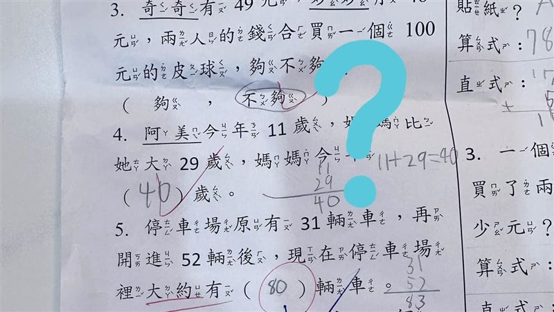 小二女兒數學好難！醫師爸急求救：在線等