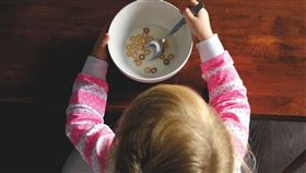 幼稚園,水餃,吃飯,女童,食量,胃口,大班,學生,牛奶,麥片（圖／翻攝自PIXABAY