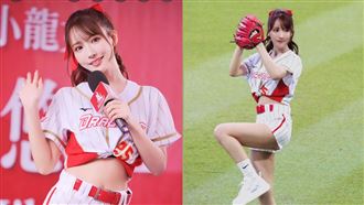 三上悠亞開球投小地瓜　本人羞喊：不甘心