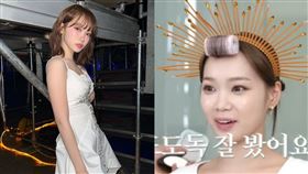 ▲女團LE SSERAFIM隊長金采源。（圖／翻攝自IG，YouTube）