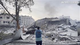 以色列空襲加薩走廊瓦坦塔（圖／AP授權）