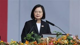 ▲112年國慶大會總統蔡英文演說（圖／記者邱榮吉攝影）