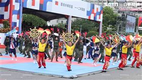 112年國慶大會前半場表演（圖／記者邱榮吉攝影）