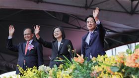 蔡英文、賴清德參加國慶大會（圖／翻攝自賴清德臉書）