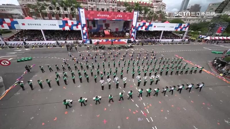 148人龐大陣仗！「翡翠騎士」登國慶大典