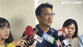 永信旅遊董事長黃士元出面說明。（圖／記者盧怡饌攝影）