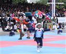 中華民國112年國慶國防部心理作戰大隊、陸軍專科學校，以及陸軍特戰指揮部，以「守護共好─We Are The Best」為主題進行聯合演出。（圖/記者邱榮吉攝影）