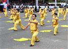 中華民國112年國慶民俗表演祥獅獻瑞。（圖/記者邱榮吉攝影）