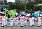 中華民國112年國慶跆拳道表演。（圖/記者邱榮吉攝影）
