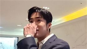 婁峻碩今出席KID婚宴。（圖／記者蔡維歆攝）