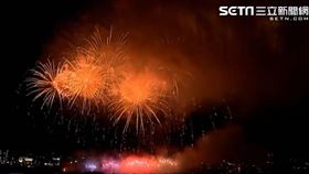 112年國慶煙火在台中！23萬人塞爆現場　共賞36分鐘焰火+無人機秀