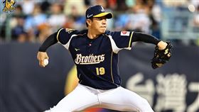 ▲鄭凱文回歸一軍先發，7局失1分拿下勝投。（圖／中信兄弟球團提供）