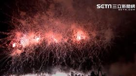 112年國慶煙火在台中！23萬人塞爆現場　共賞36分鐘焰火+無人機秀