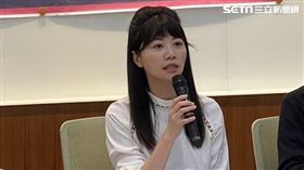 高嘉瑜舉行記者會。（圖／記者黃宣尹攝）