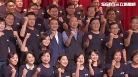 ▲戰鬥藍再動員記者會 侯友宜 趙少康 韓國瑜