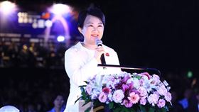  國慶焰火，晚會，提早施放，盧秀燕簡短致詞(圖／台中市政府提供)