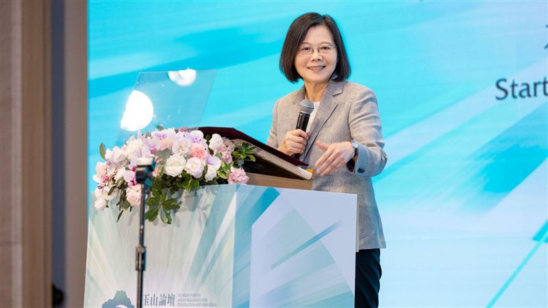 蔡英文：台灣是區域挑戰的重要解方