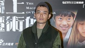 楊大正出席《天橋上的魔術師》媒體聯訪。（圖／記者楊澍攝影）