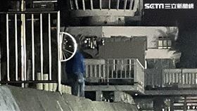 高雄,西子灣,消坡塊,情人座,裝鬼,骷顱