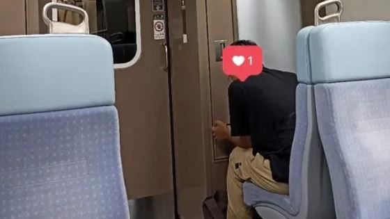 嬤搭台鐵被關門聲嚇醒　男重複1舉動暖炸