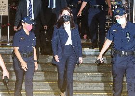 高虹安涉貪案出庭  否認犯罪（3）