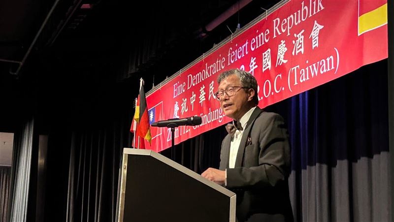駐德代表處國慶酒會　謝志偉籲更名為台灣