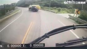 新北市,貢寮,濱海公路,台2線,曳引車,翻覆