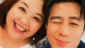 郭彥均（右）與鍾欣凌搭檔入圍金鐘。（圖／郭彥均提供）