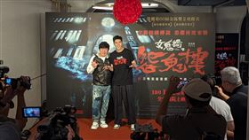 胡瓜現身力挺兒子胡釋安。（圖／記者陳穎攝穎）