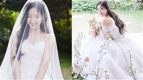 Apink前成員洪瑜暻閃電宣布婚訊，並分享婚紗照。（圖／翻攝洪瑜暻IG）