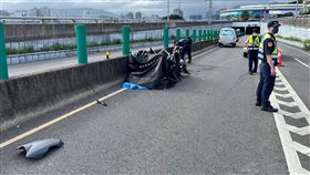 新北,秀朗橋,汽車專用道,逆向,保全,撞死