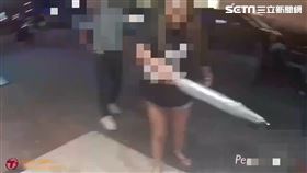 竹聯幫和堂姜姓成員等4人在壽司店與2名男客大打出手。（圖／翻攝畫面）