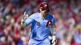 ▲卡斯提亞諾斯（Nick Castellanos）連2場敲雙響砲寫大聯盟紀錄。（圖／美聯社／達志影像）