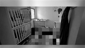 哈瑪斯虐殺目標，鎖定嬰兒，救難隊拍育嬰室都是血跡，屍袋裝嬰兒，(圖／翻攝自South First Responders Telegram)