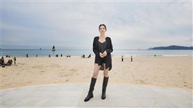 許瑋甯以「非常演員」身份現身釜山。（圖／文策院提供）