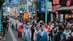 西門町,漢服,古代,紅樓,踩街,文化