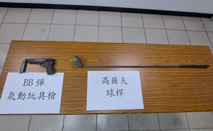 果菜市場亮槍恐嚇　蘆竹警查緝嫌犯到案