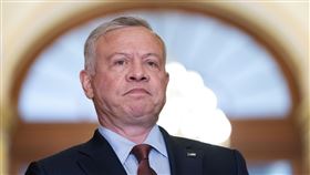 約旦國王阿布杜拉二世警告難民恐波及鄰國。（圖／美聯社／達志影像）