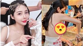 士林夜市,烤魷魚,黑男,士林魷魚妹,晴天Sunny