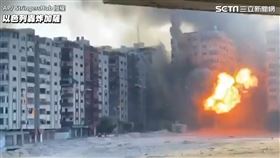 以色列轟炸加薩空拍（圖／AP/ SRAELI DEFENCE FORCES 授權）